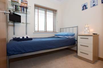 Bedroom 3 has a single bed.