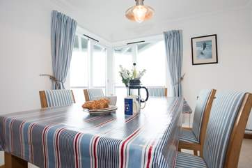 A great place for leisurely meals.