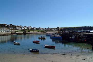 A regular ferry runs from Falmouth to lovely St Mawes, a great day out.