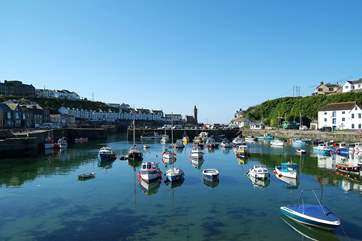 Porthleven's picturesque harbour is just a short stroll from the cottage.