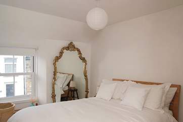 The pretty double bedroom on the first floor (Bedroom 1).