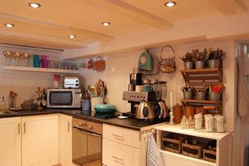 Everything you need is provided if you prefer to eat in!