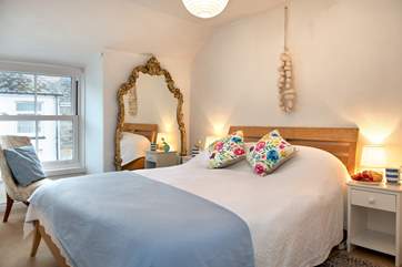 The light master bedroom.