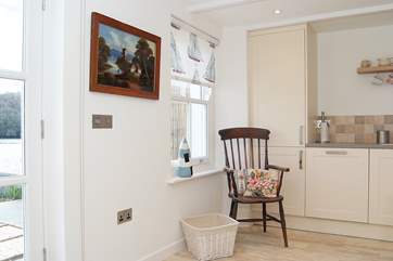 A cosy corner in the kitchen-area.