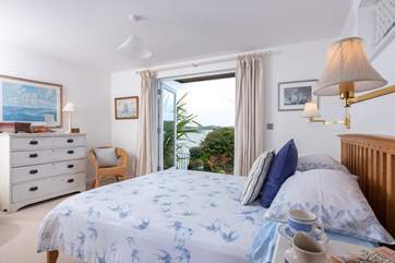 You can lie in bed and enjoy the view.