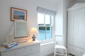 Bedroom 2 also has wonderful views of the creek.
