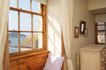 Lovely views of 'the Mount' from Bedroom 4.