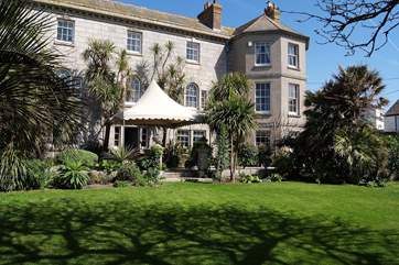 The beautiful setting of The Old Manor House.