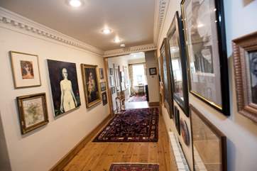 The second floor hallway.