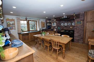 The kitchen/diner.