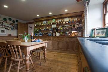 The gorgeous kitchen/diner.