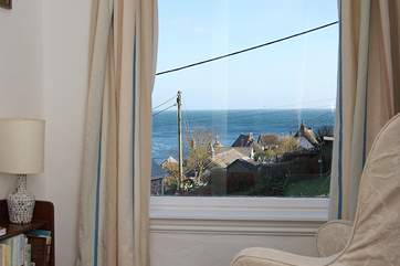 ....and the perfect spot to sit and read a book - though you might be distracted by the view!