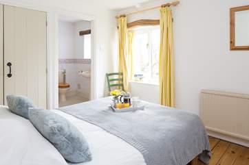 Bedroom 1, light and inviting double bedroom with en-suite.