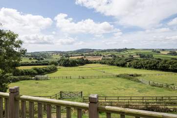 This is the panoramic view from your balcony.