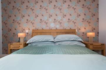 Bedroom 1 has a 5' double bed.