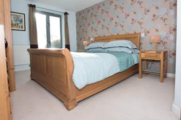 Bedroom 1 has sea views.