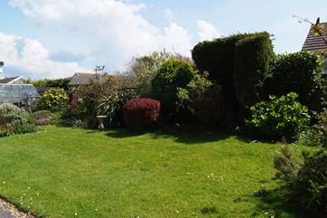 The rear garden is level making it ideal for young and old alike