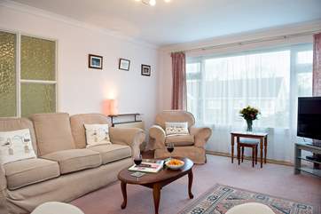 Plenty of room for all to relax and unwind in the lounge