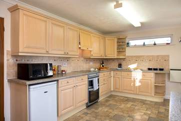 Greenaway has a lovely spacious kitchen