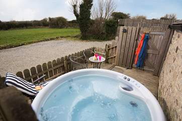 Your private hot tub.