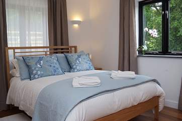 The bedrooms are beautifully styled with lovely finishing touches.