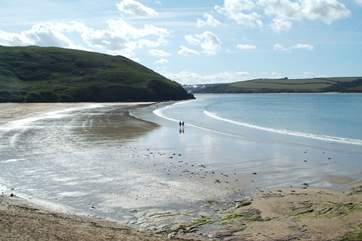 Daymer Bay beach.