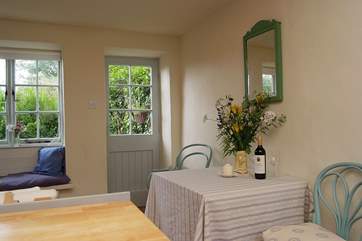 The dining-area.