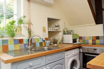 The kitchen-area.