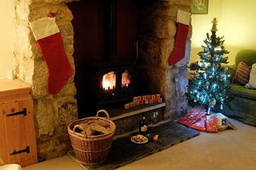 Why not spend Christmas in this lovely cosy cottage.