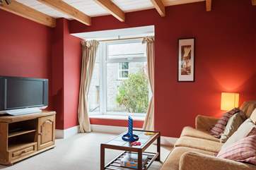 A great room for games or to watch a movie or two.