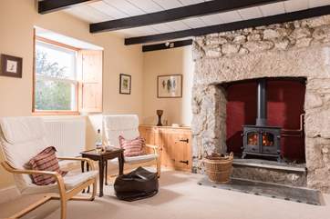 The front entrance porch leads into the snug.