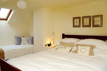 One of the double bedrooms (Bedroom 1) also has a small day bed.