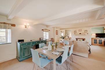 The dining-area.