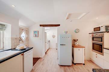 The kitchen.