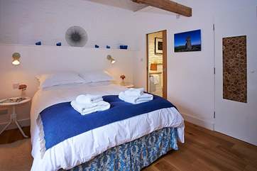 The lovely bedroom.