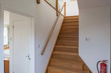 Large entrance hall which links nicely to all the ground floor rooms. Waiting for you up the stairs is the beautiful open plan living areas.