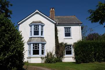 The exterior of Treraire as you enter from the driveway.
