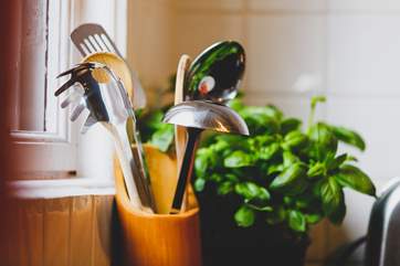 Prepare a meal for two.