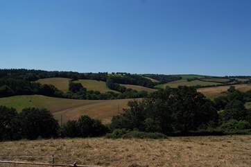 This is the wonderful view that you will have from the garden and the summer-house.