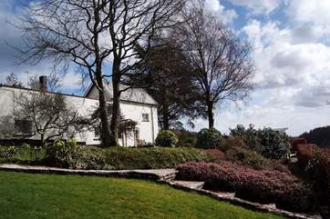 The Mouse House has its own extensive gardens overlooking the valley.