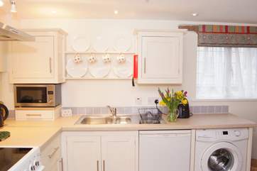 Another view of the fitted kitchen