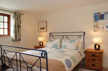Bedroom 1 is on the ground floor and has a 5' bed and en suite shower-room.