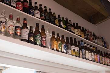 How many different Cornish beers can you spot?