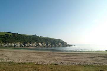 Maenporth beach is less than two miles away and perfect for rock-pooling and swimming.