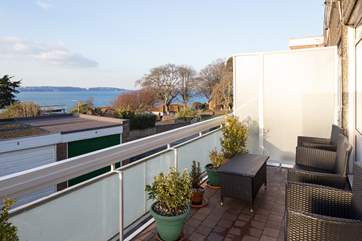 The balcony outside the sitting-room.