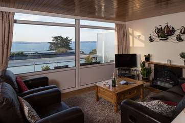 Wonderful views from the sitting-room.