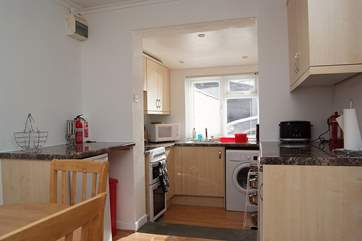 The kitchen/diner.