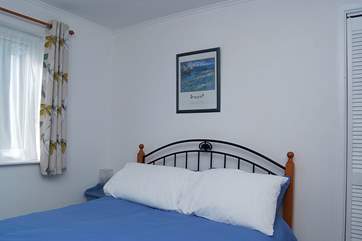 The bedroom.