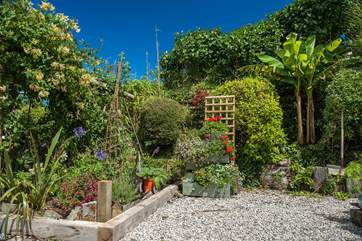 The gardens are absolutely delightful.