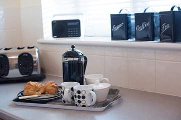 Hopefully someone will bring you breakfast in bed.
